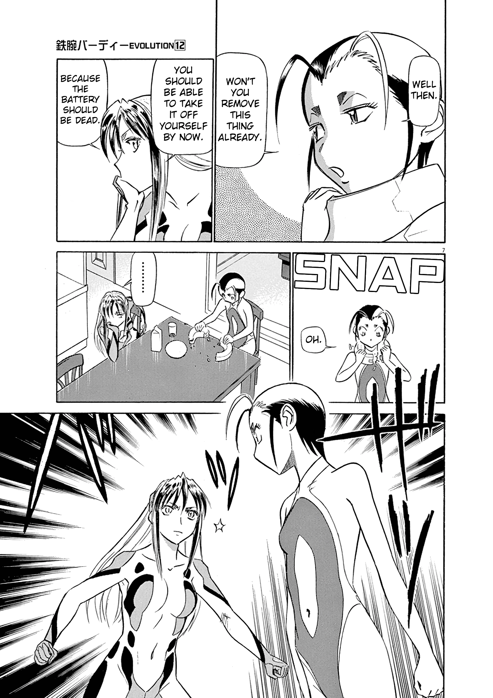 Tetsuwan Birdy Evolution Chapter 123 page 7 - 