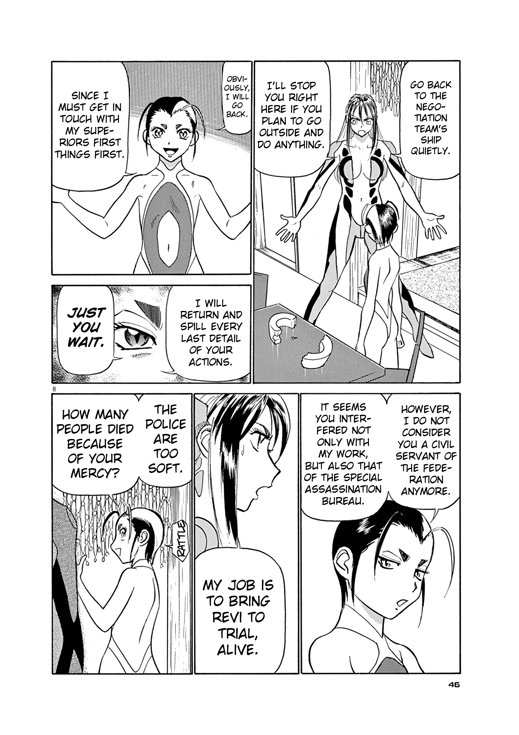 Tetsuwan Birdy Evolution Chapter 123 page 8 - 