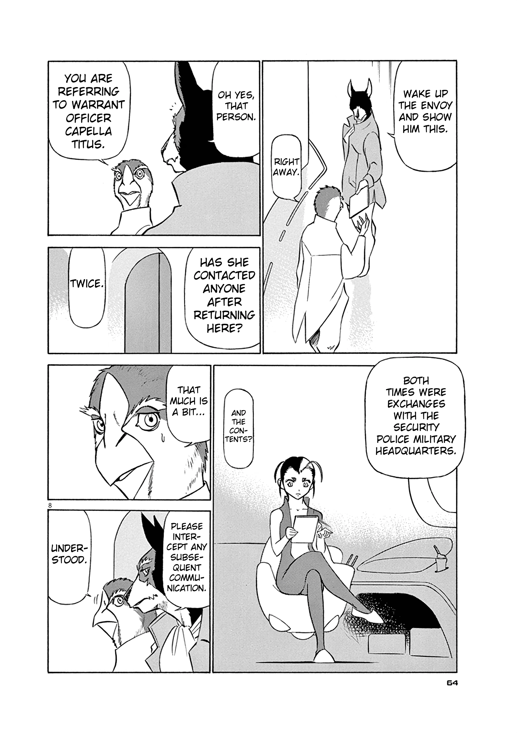 Tetsuwan Birdy Evolution Chapter 124 page 8 - 