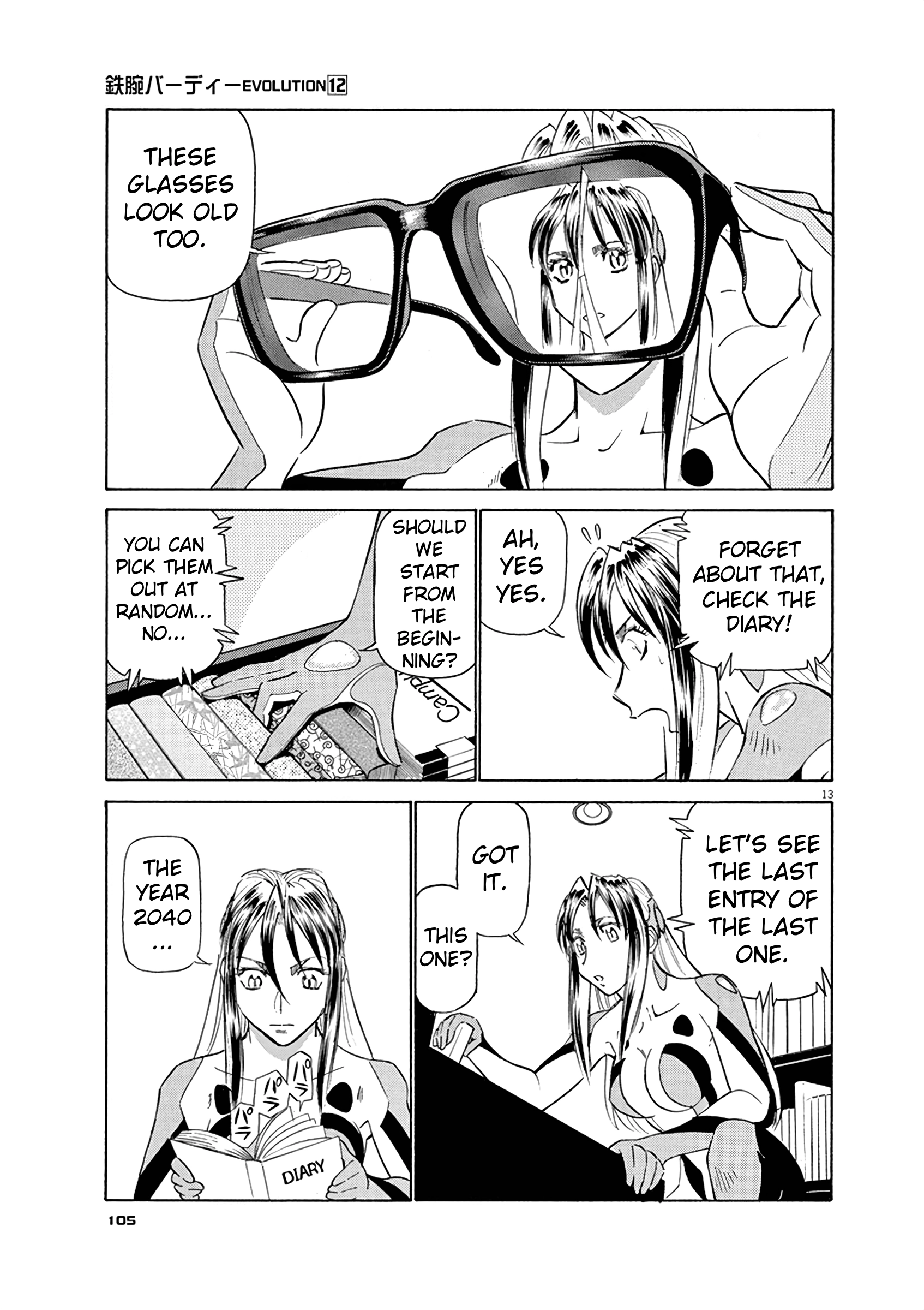 Tetsuwan Birdy Evolution Chapter 126 page 13 - 