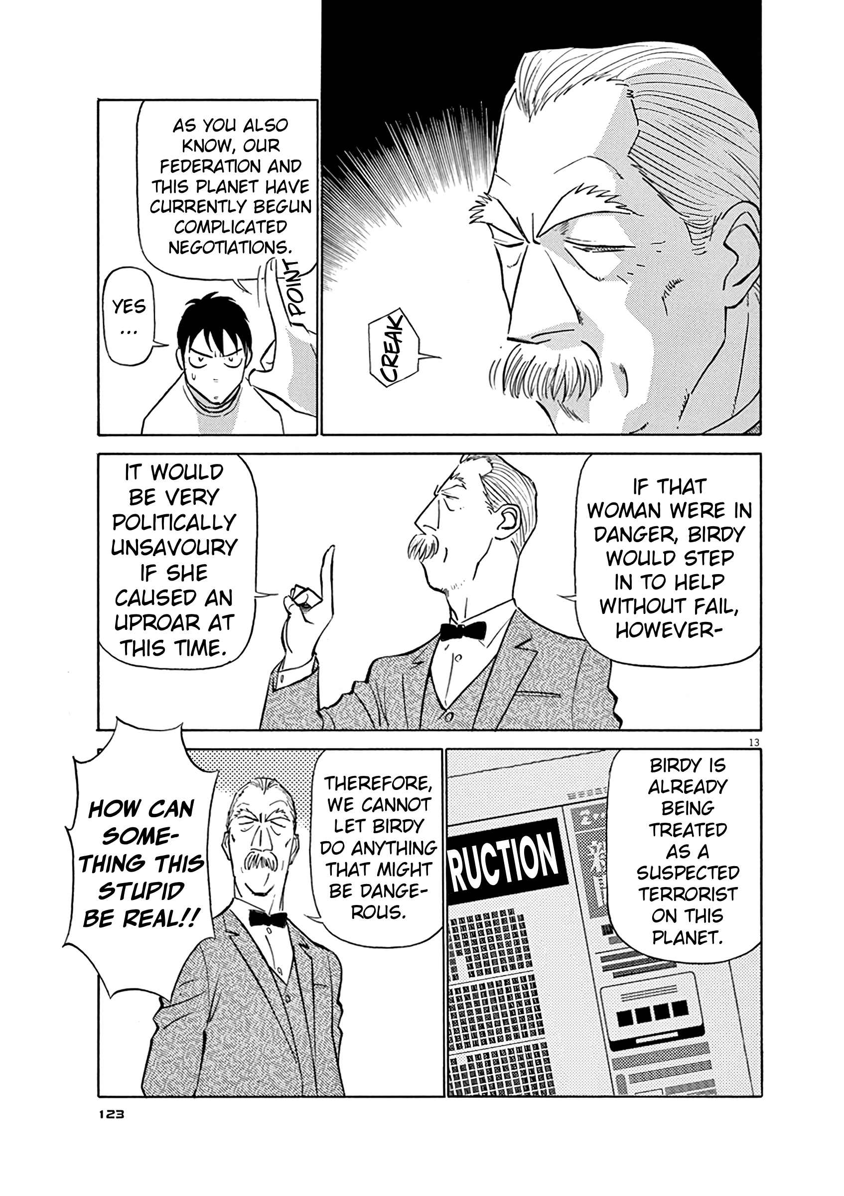 Tetsuwan Birdy Evolution Chapter 127 page 13 - 