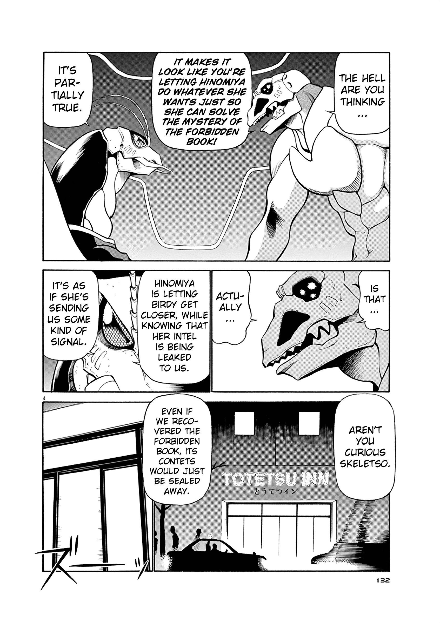 Tetsuwan Birdy Evolution Chapter 128 page 4 - 