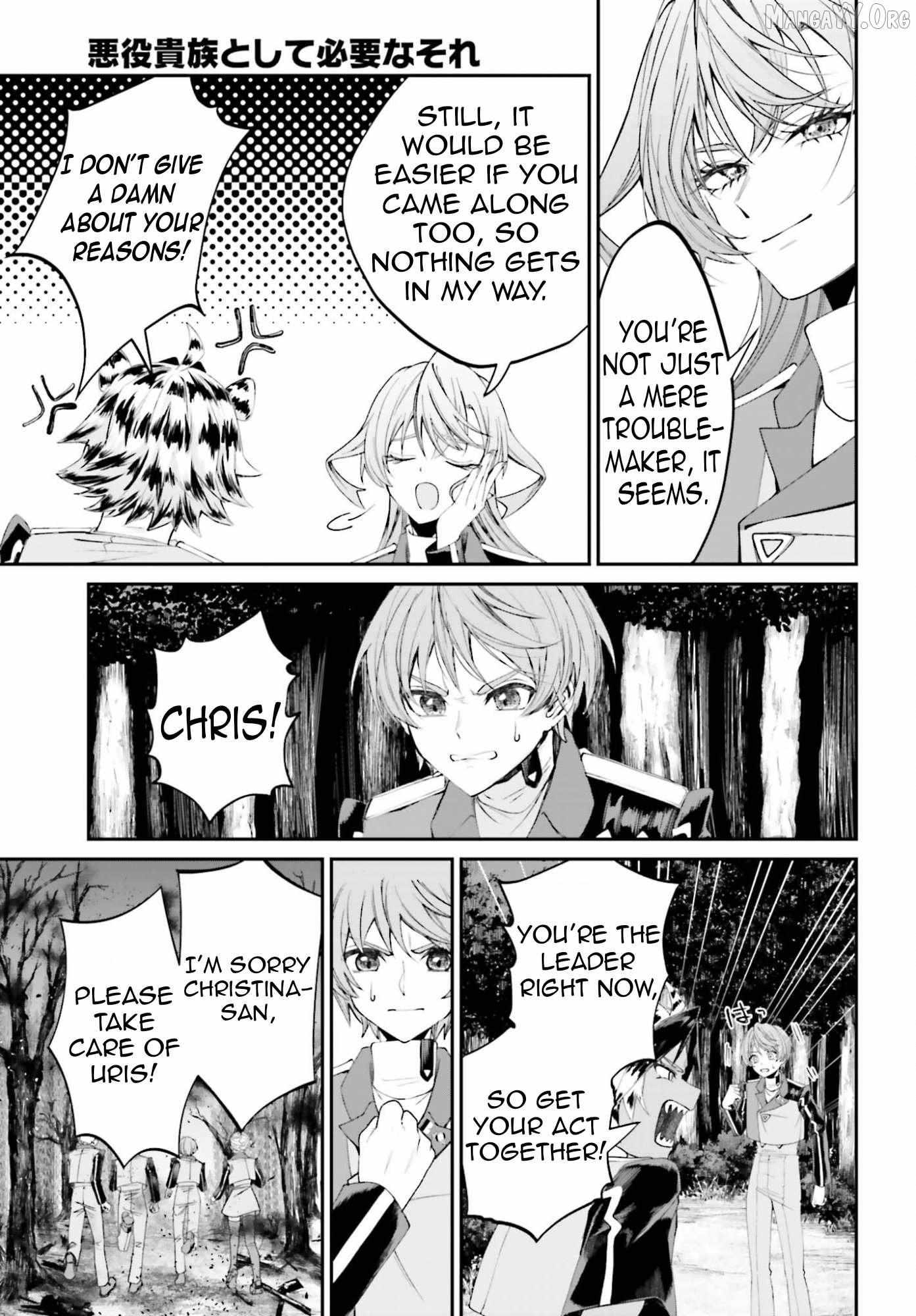 That Is Needed for a Villainous Aristocrat Chapter 22 page 24 - 