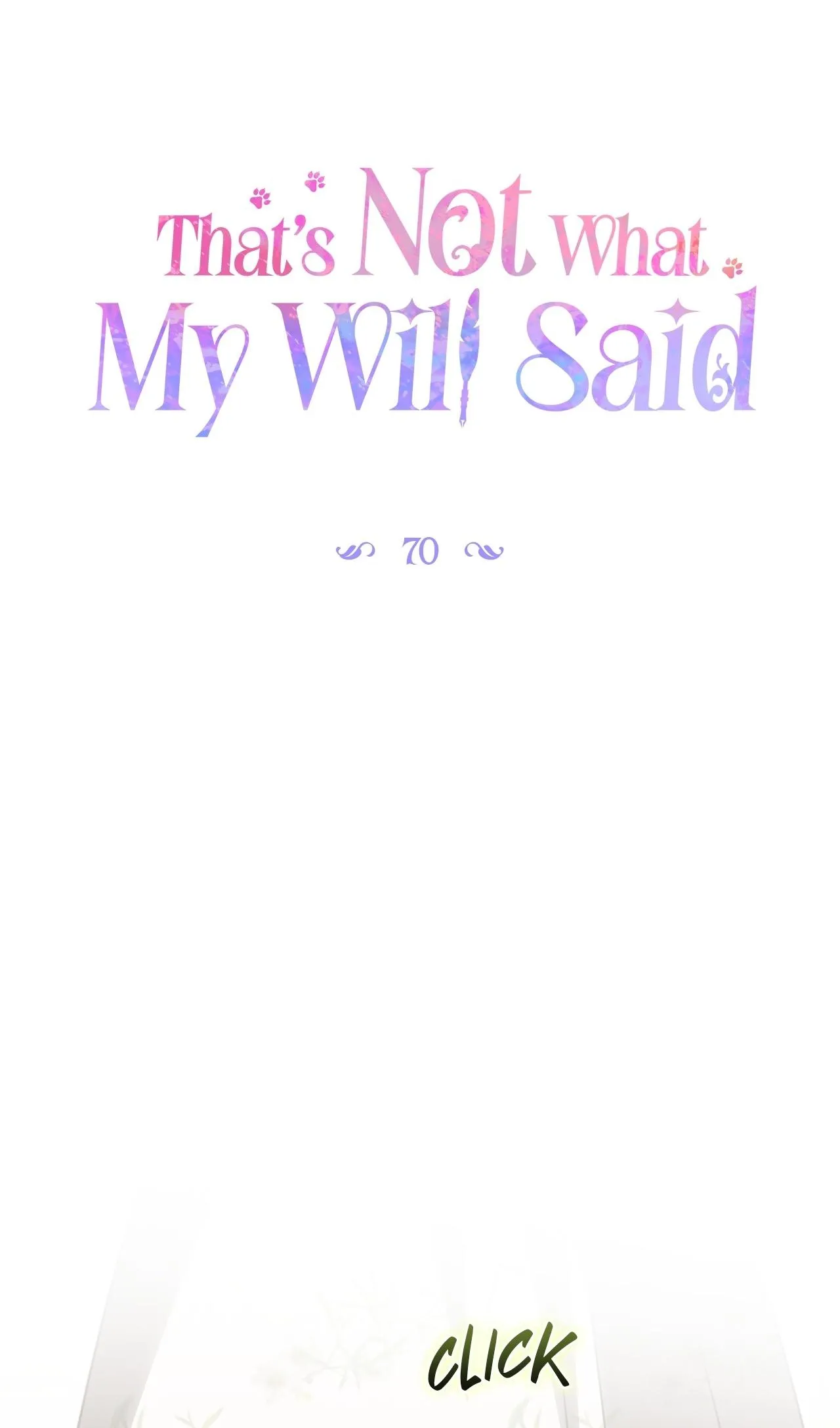 That's Not What My Will Said Chapter 70 page 11 - 
