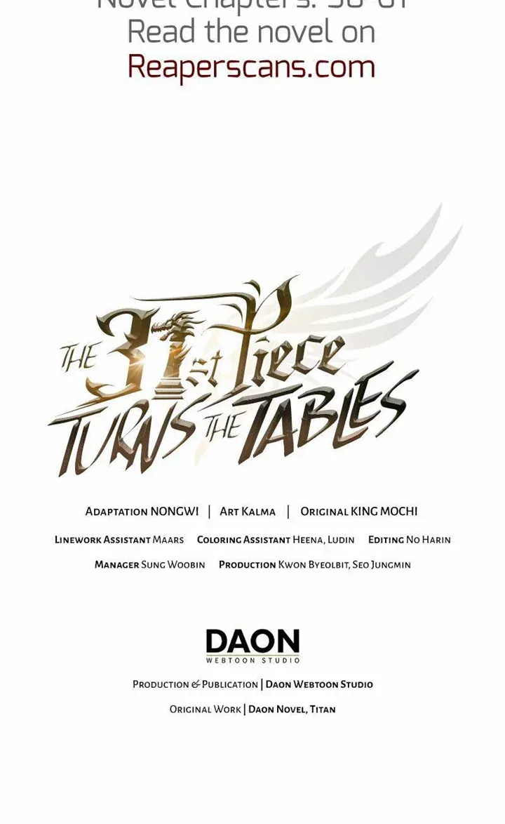 The 31st Piece Turns the Tables Chapter 45 page 121 - 