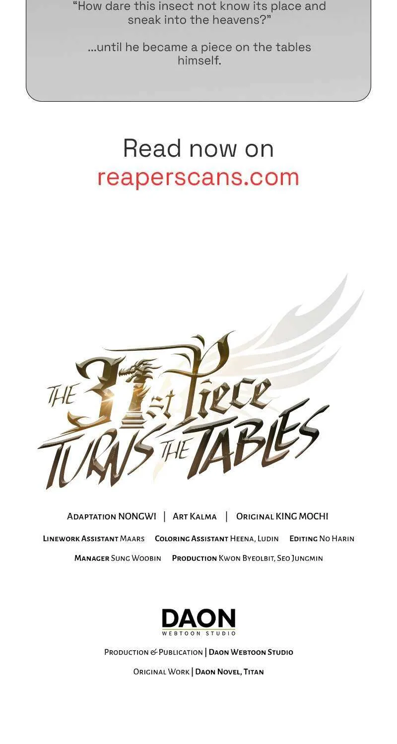The 31st Piece Turns the Tables Chapter 46 page 182 - 