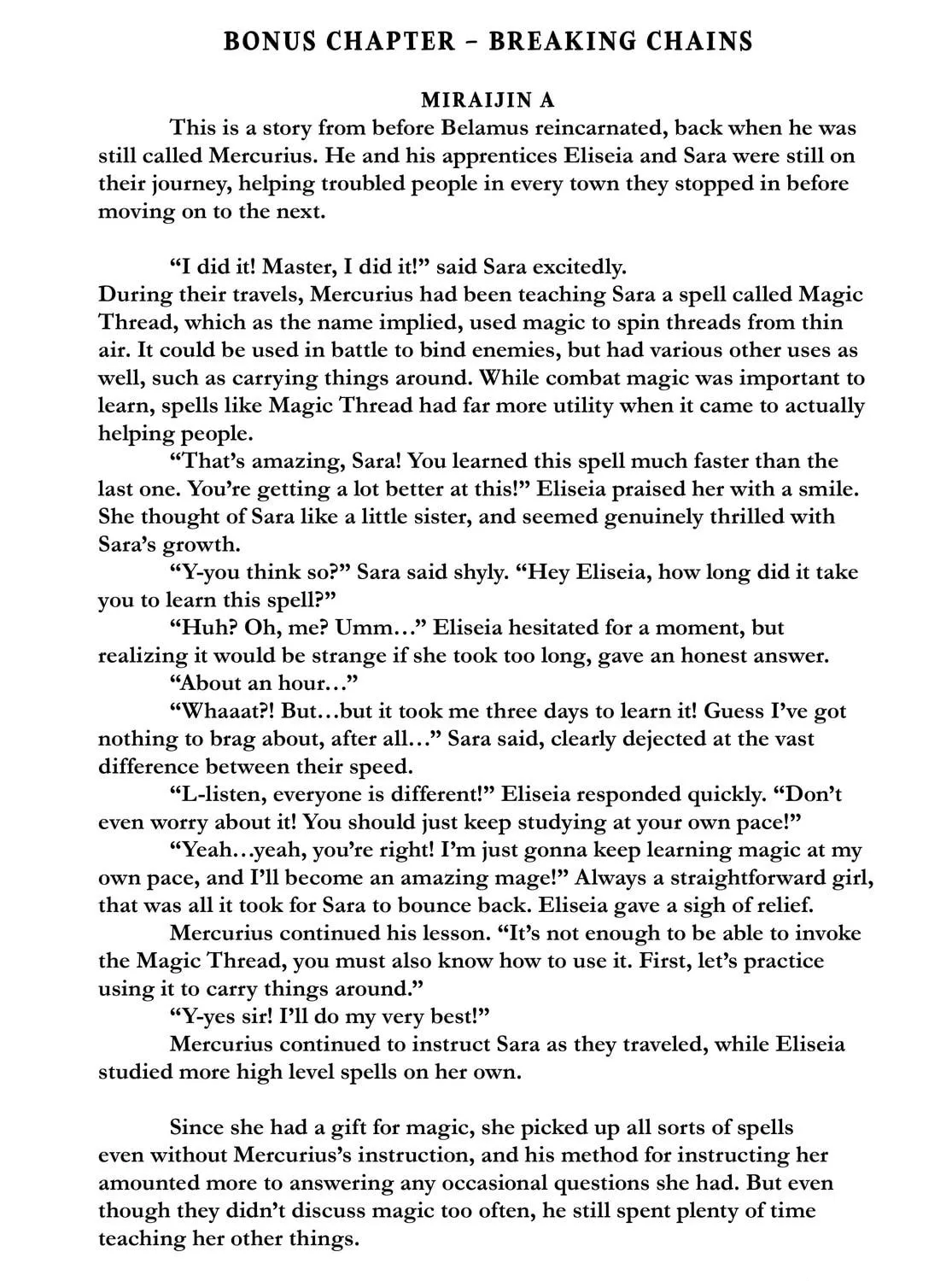 The Abandoned Reincarnation Sage Chapter 47.5 page 9 - 