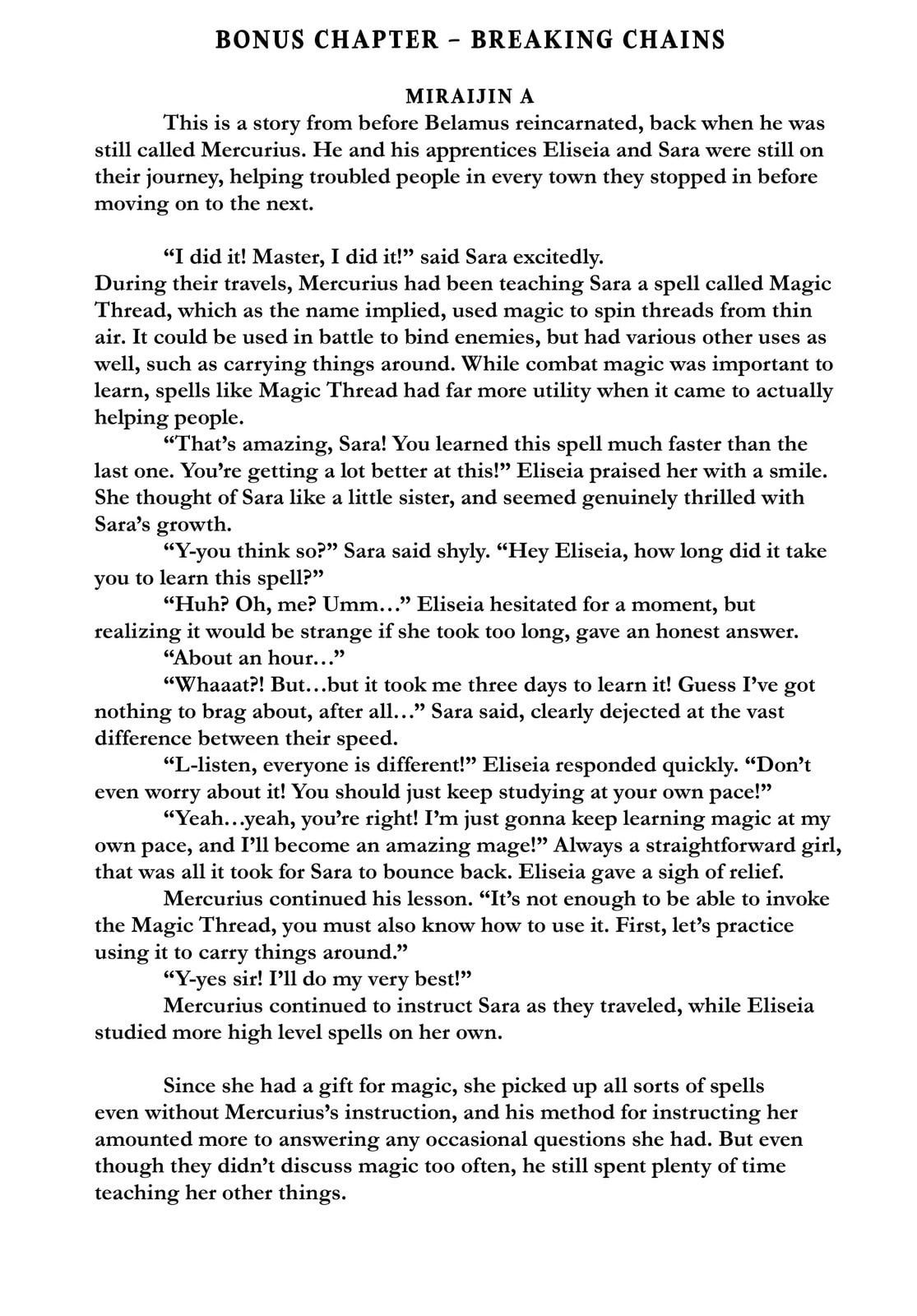 The Abandoned Reincarnation Sage Chapter 47.6 page 1 - 