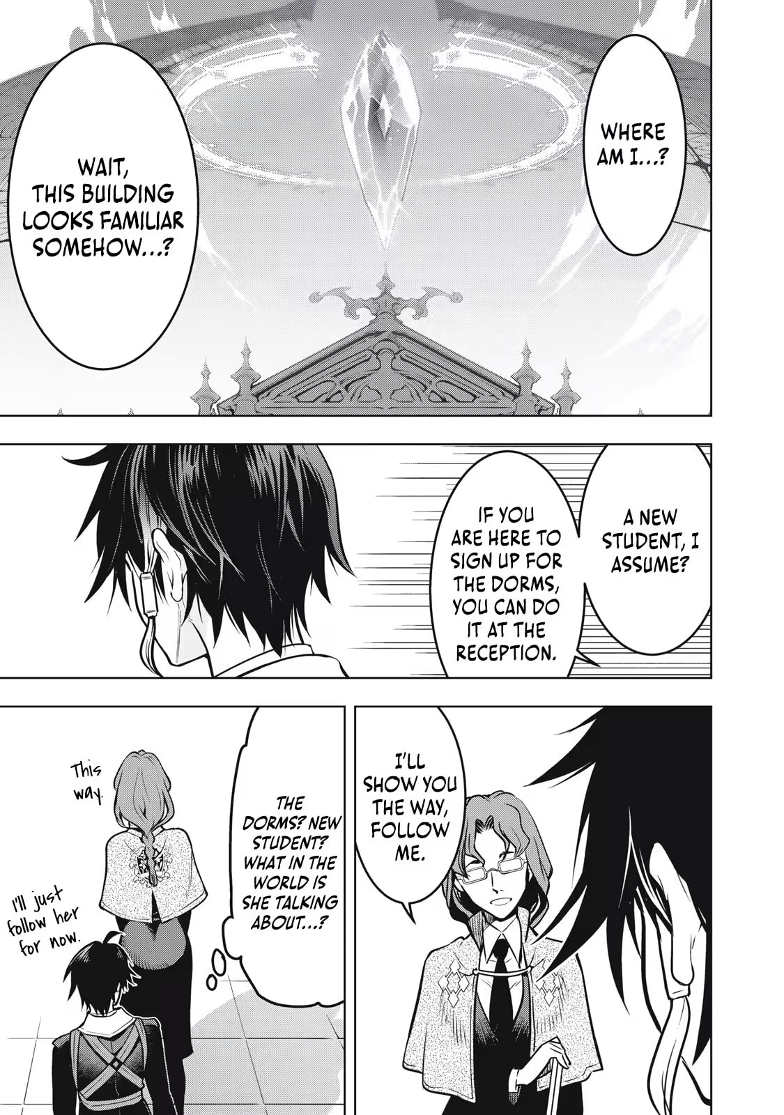 The Academy's Strongest Mob Healer: Reincarnated as a Mob in a Deadly Game World, I Dominate with the Useless Job [Healer] and My Original Knowledge Chapter 1.1 page 13 - 