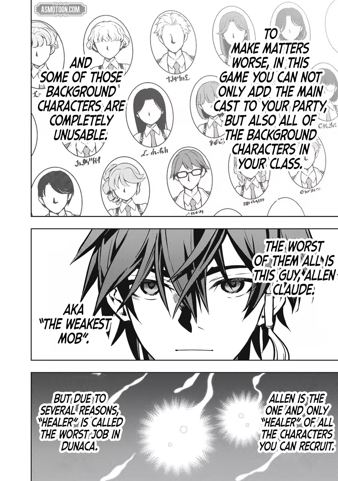 The Academy's Strongest Mob Healer: Reincarnated as a Mob in a Deadly Game World, I Dominate with the Useless Job [Healer] and My Original Knowledge Chapter 1.1 page 22 - 