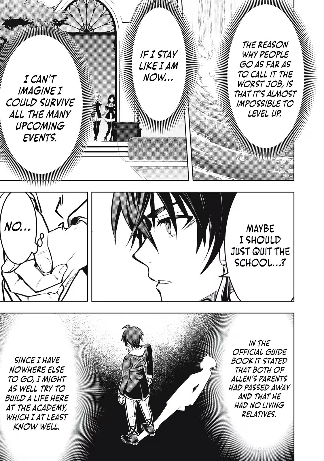 The Academy's Strongest Mob Healer: Reincarnated as a Mob in a Deadly Game World, I Dominate with the Useless Job [Healer] and My Original Knowledge Chapter 1.1 page 23 - 