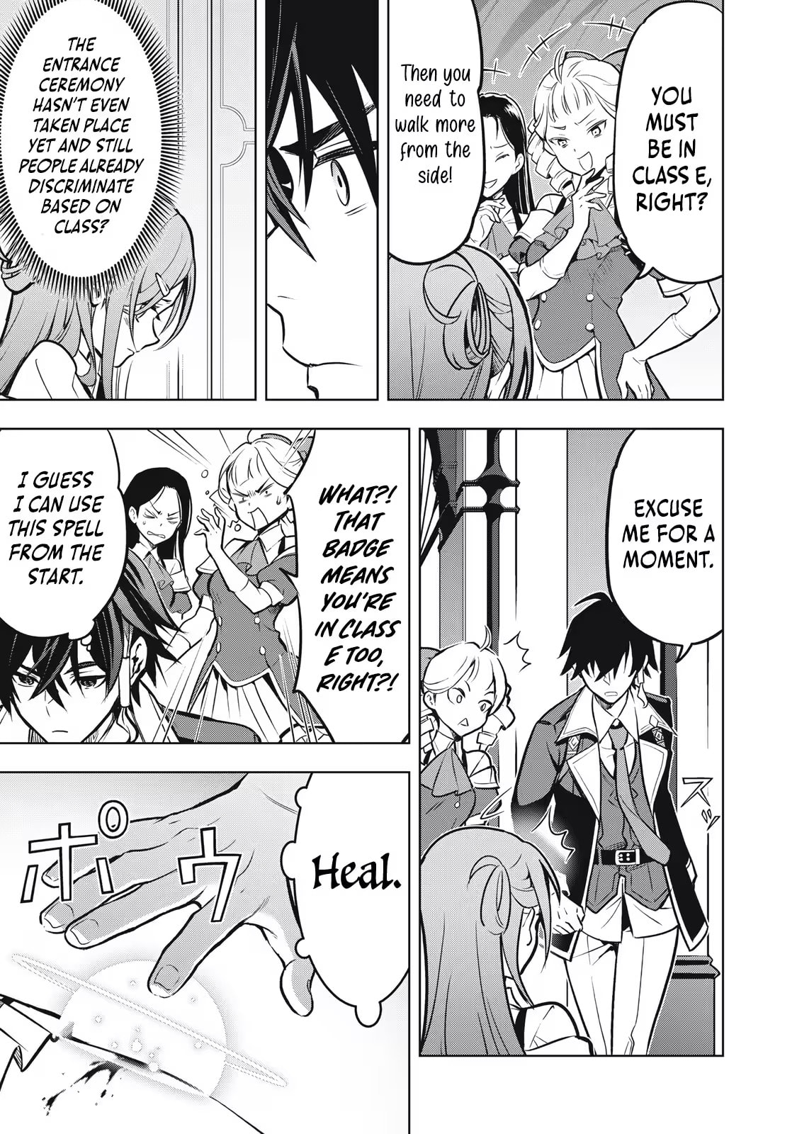 The Academy's Strongest Mob Healer: Reincarnated as a Mob in a Deadly Game World, I Dominate with the Useless Job [Healer] and My Original Knowledge Chapter 1.1 page 25 - 