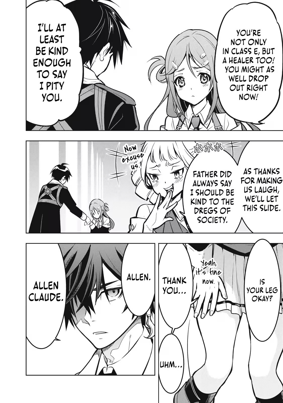 The Academy's Strongest Mob Healer: Reincarnated as a Mob in a Deadly Game World, I Dominate with the Useless Job [Healer] and My Original Knowledge Chapter 1.1 page 28 - 