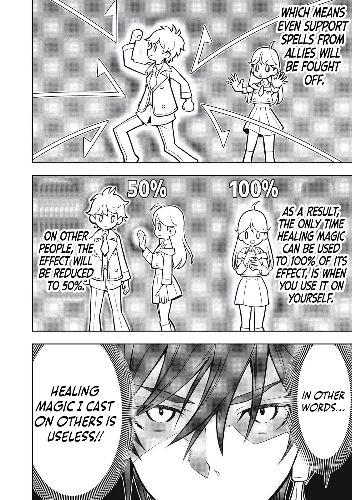 The Academy's Strongest Mob Healer: Reincarnated as a Mob in a Deadly Game World, I Dominate with the Useless Job [Healer] and My Original Knowledge Chapter 1.1 page 32 - 