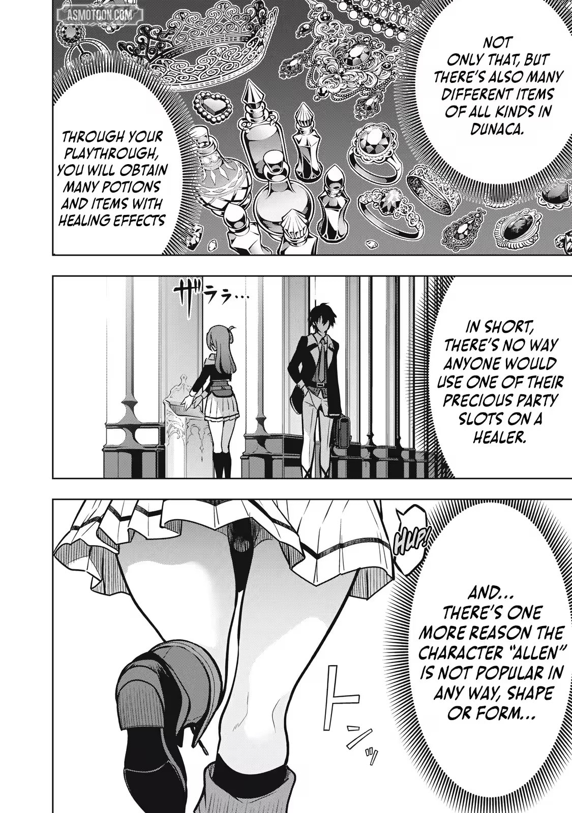 The Academy's Strongest Mob Healer: Reincarnated as a Mob in a Deadly Game World, I Dominate with the Useless Job [Healer] and My Original Knowledge Chapter 1.1 page 34 - 
