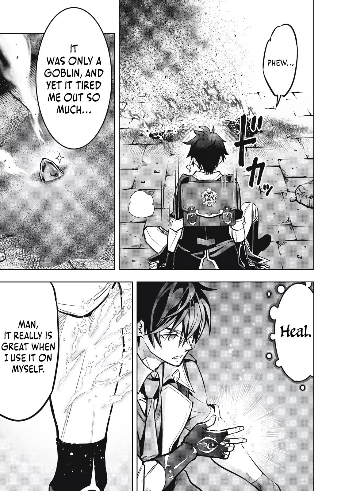 The Academy's Strongest Mob Healer: Reincarnated as a Mob in a Deadly Game World, I Dominate with the Useless Job [Healer] and My Original Knowledge Chapter 1.2 page 15 - 