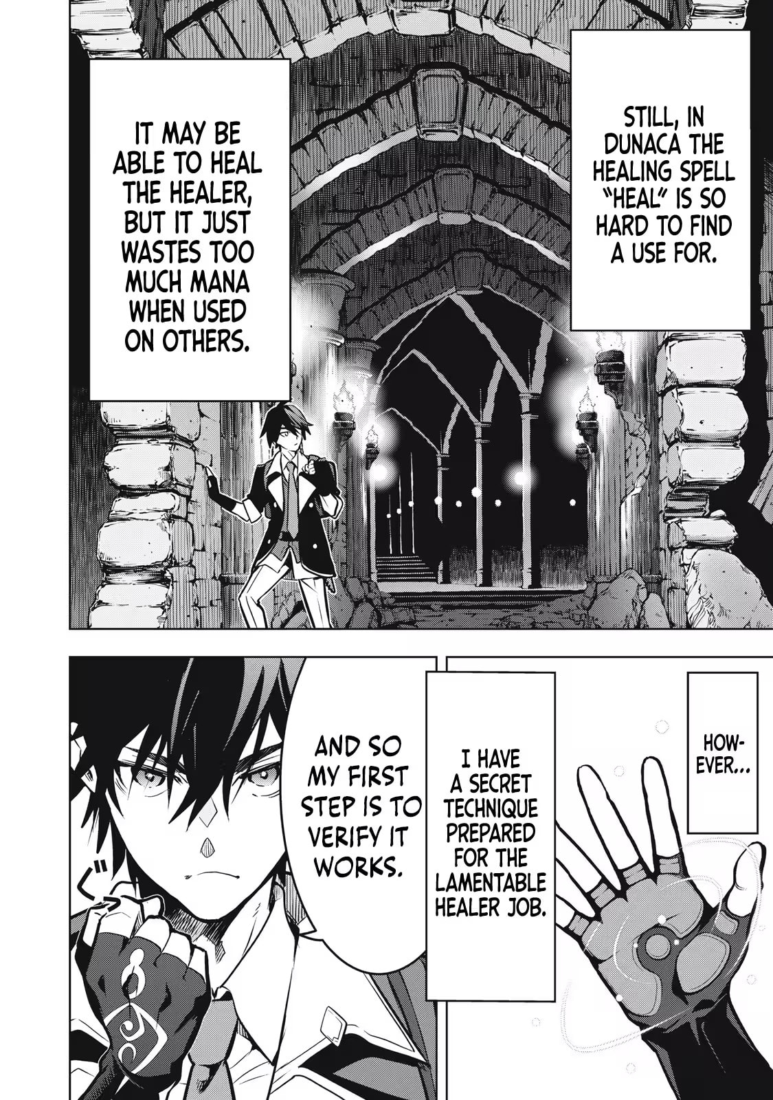 The Academy's Strongest Mob Healer: Reincarnated as a Mob in a Deadly Game World, I Dominate with the Useless Job [Healer] and My Original Knowledge Chapter 1.2 page 16 - 