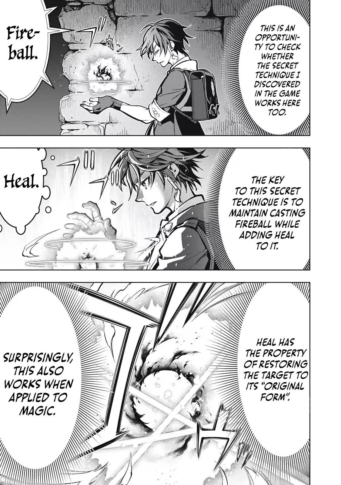 The Academy's Strongest Mob Healer: Reincarnated as a Mob in a Deadly Game World, I Dominate with the Useless Job [Healer] and My Original Knowledge Chapter 1.2 page 19 - 