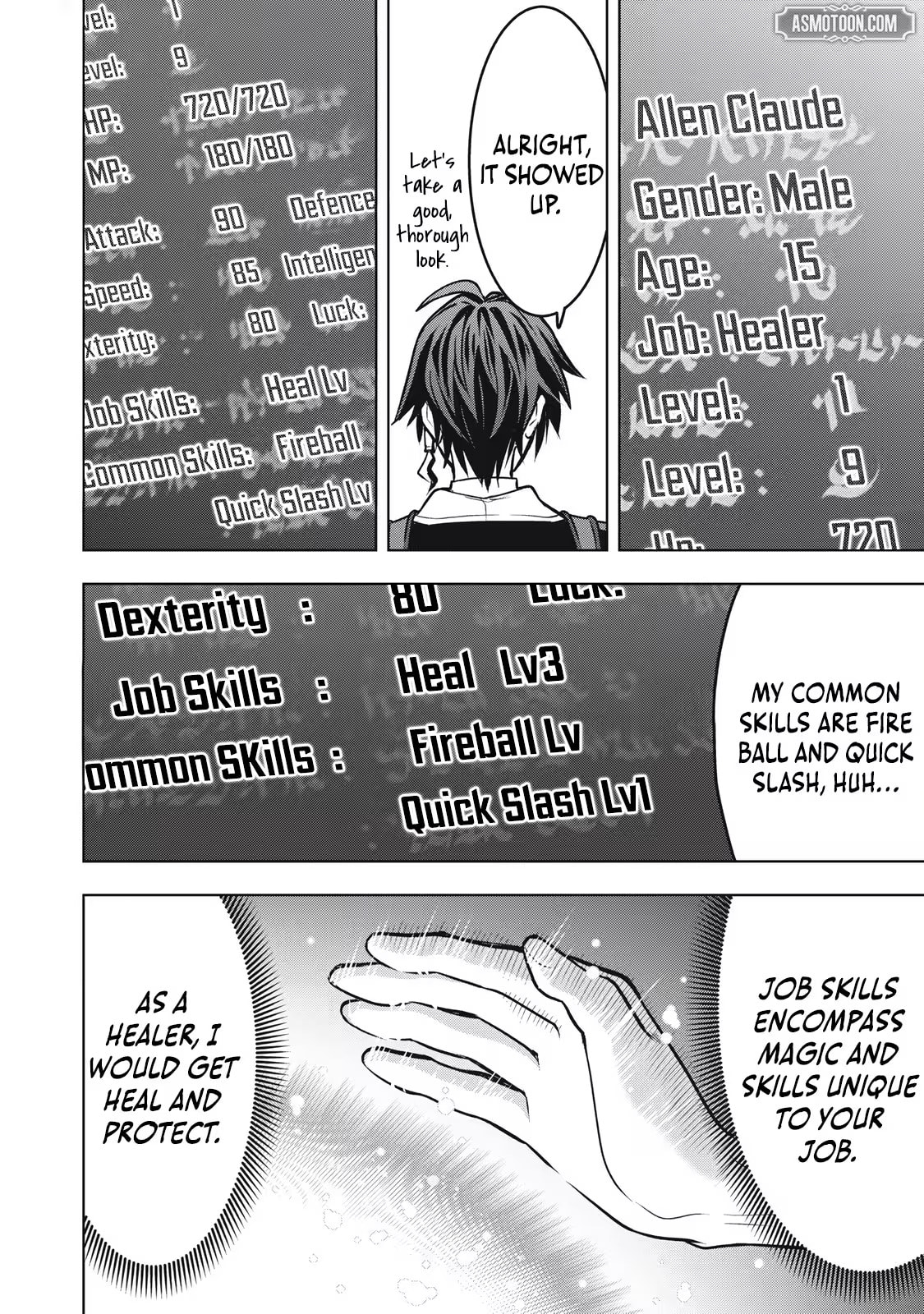 The Academy's Strongest Mob Healer: Reincarnated as a Mob in a Deadly Game World, I Dominate with the Useless Job [Healer] and My Original Knowledge Chapter 1.2 page 6 - 
