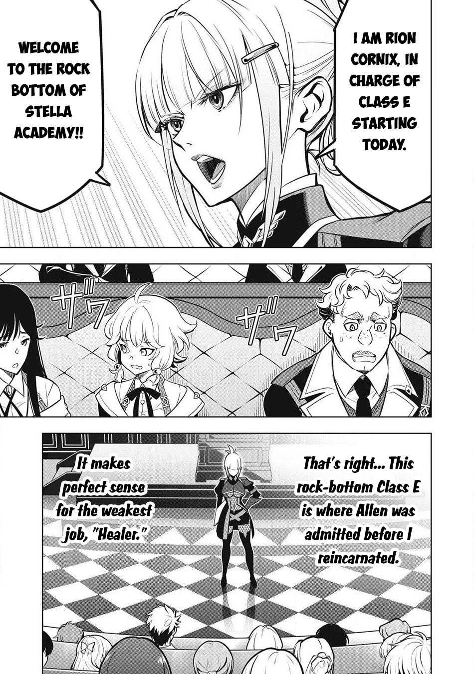 The Academy's Strongest Mob Healer: Reincarnated as a Mob in a Deadly Game World, I Dominate with the Useless Job [Healer] and My Original Knowledge Chapter 5 page 6 - 
