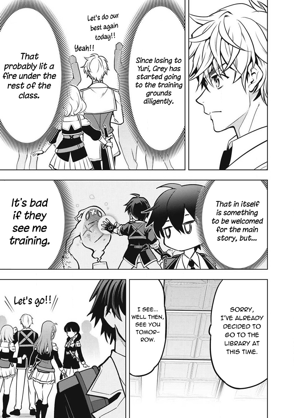 The Academy's Strongest Mob Healer: Reincarnated as a Mob in a Deadly Game World, I Dominate with the Useless Job [Healer] and My Original Knowledge Chapter 7 page 18 - 