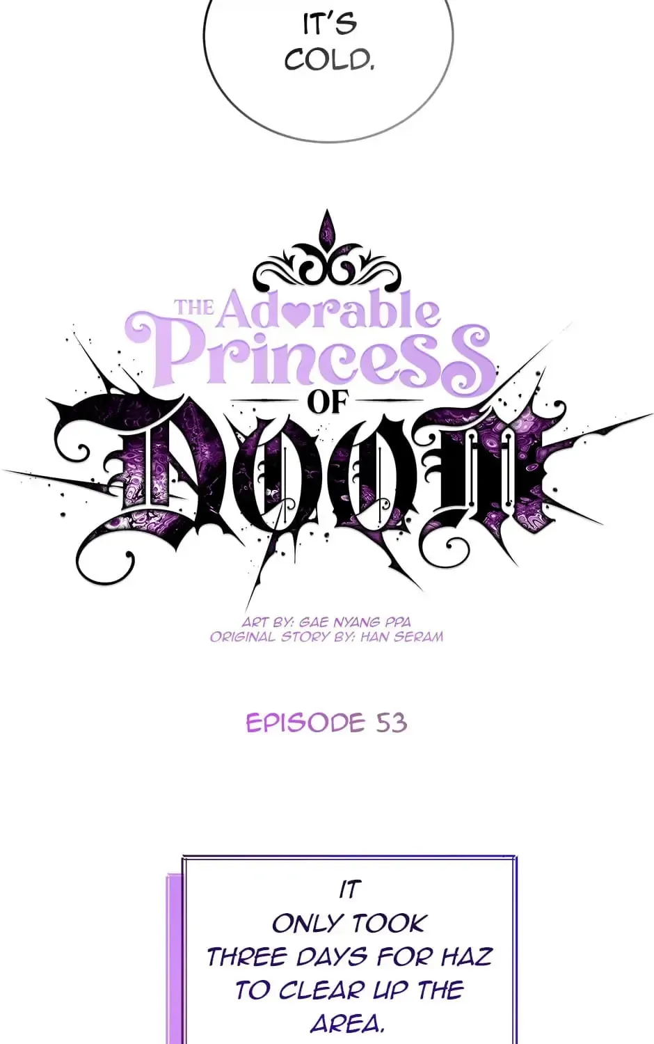 The Adorable Princess of Doom Chapter 53 page 19 - 