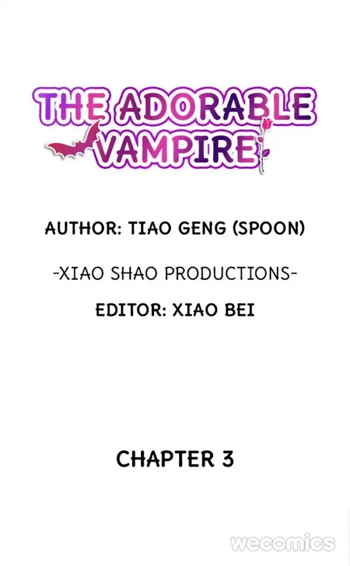 The Adorable Vampire Chapter 3 page 1 - 