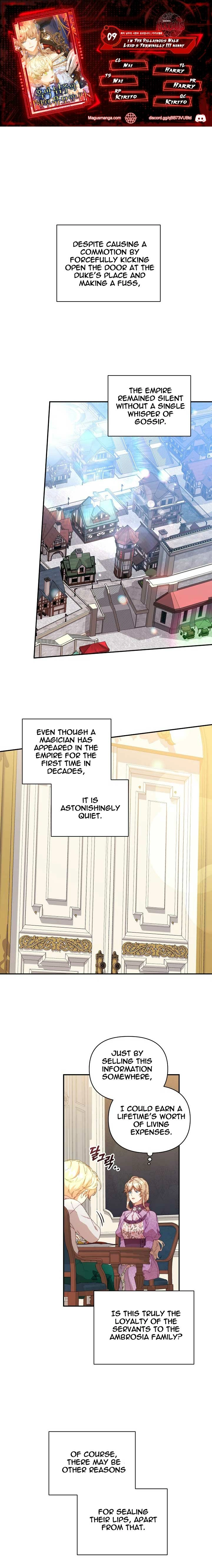 The Archvillain's Dying Nanny Chapter 9 page 3 - 