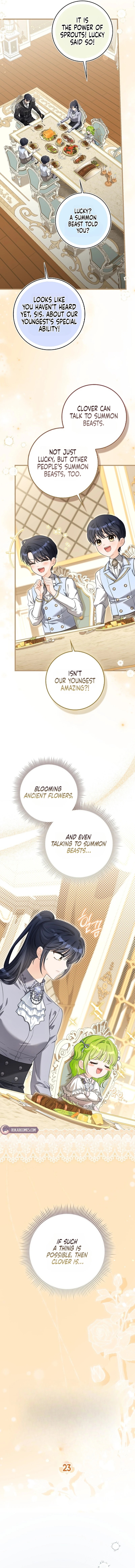 The Baby Sprout Who Bloomed in the Villain Duke’s Family Chapter 23 page 3 - 