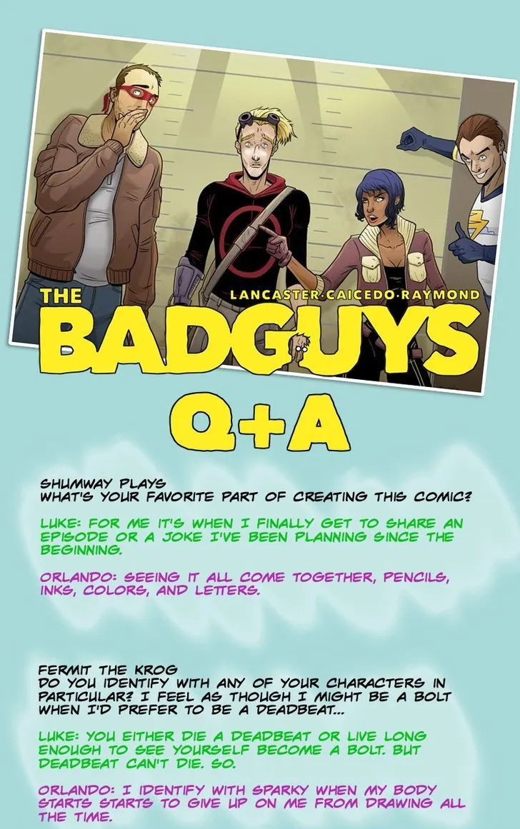 The Badguys Chapter 36 page 1 - 