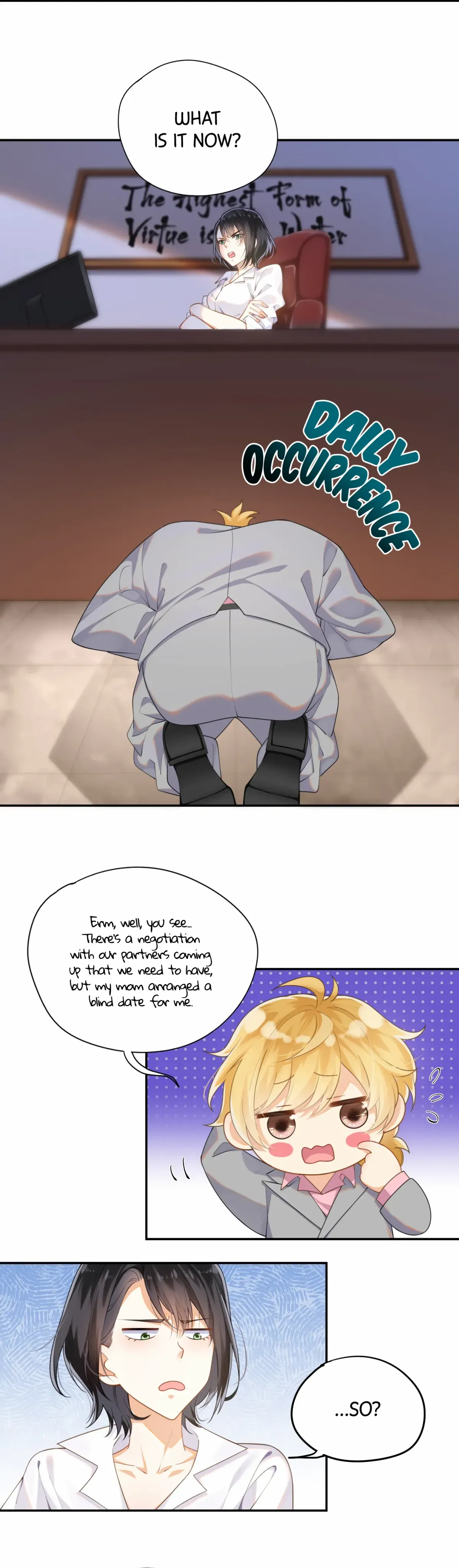 The Big Shot Wants to Marry Her Blind Husband Chapter 0 page 5 - 