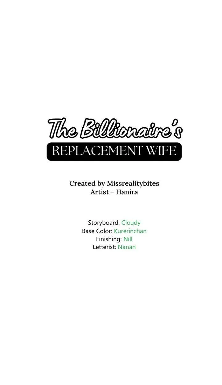 The Billionaire’s Replacement Wife Chapter 89 page 72 - 