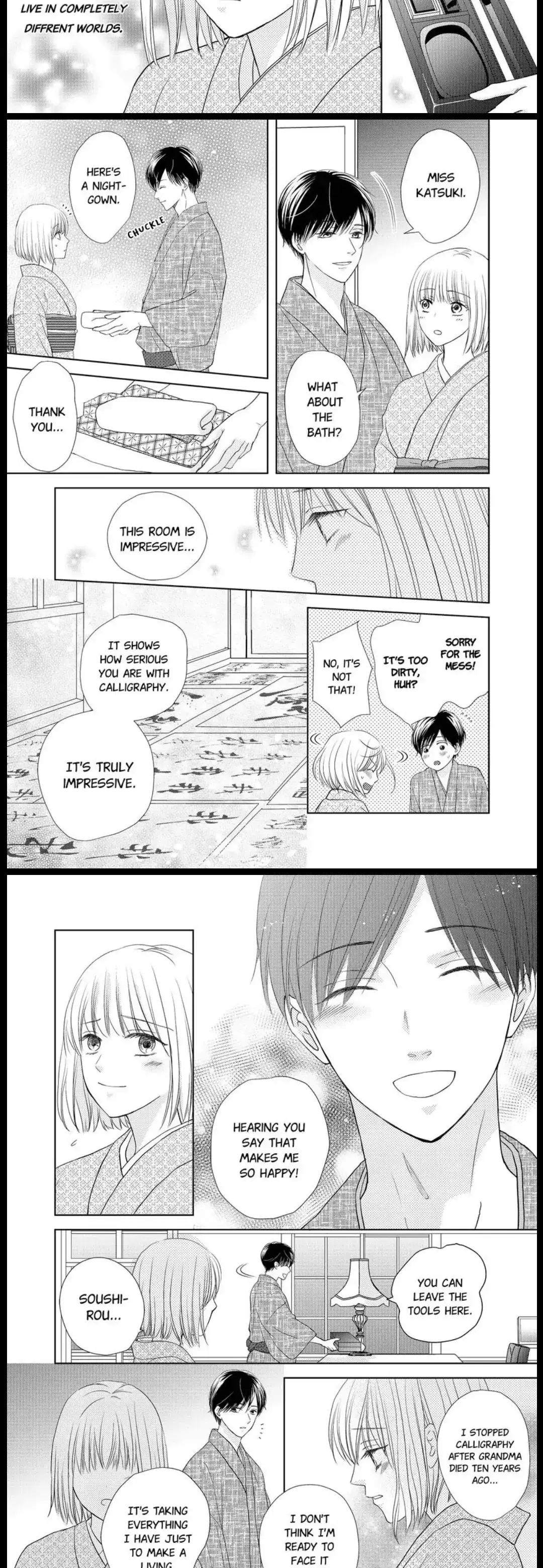 The Brush That Traces Love Chapter 4 page 3 - 