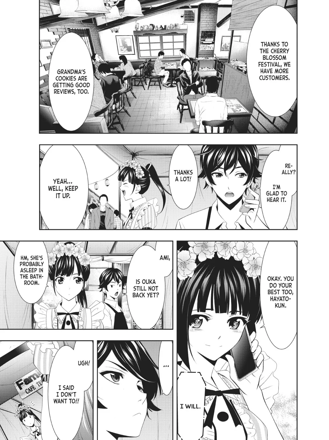 The Café Terrace and Its Goddesses Chapter 10 page 13 - 