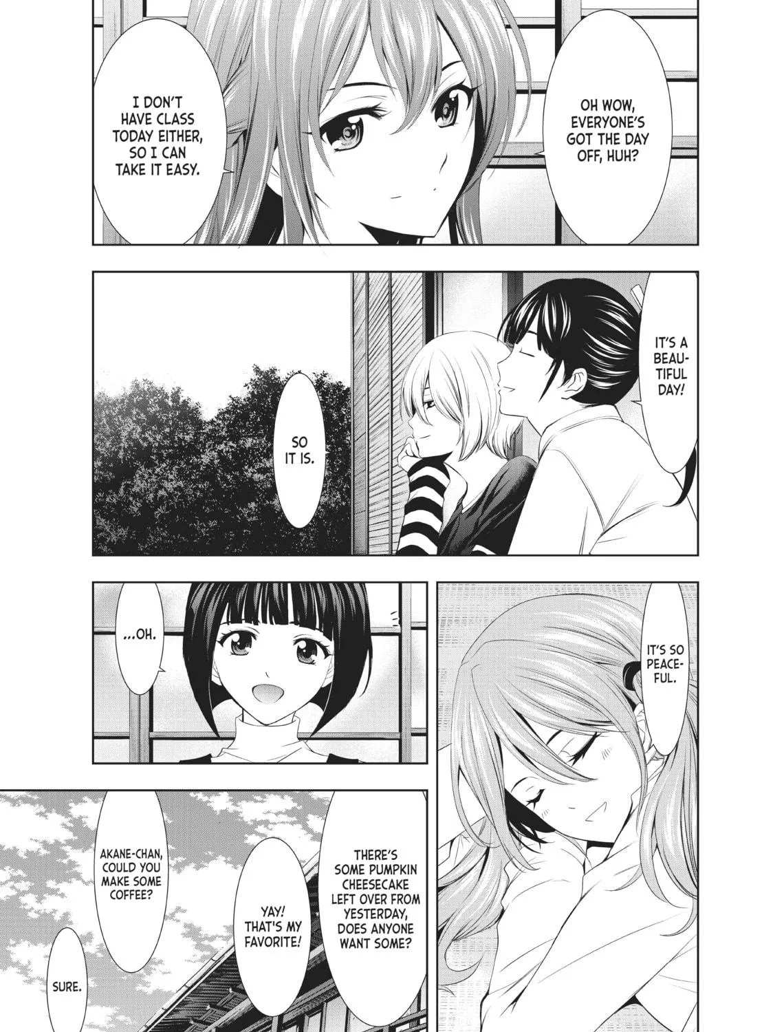 The Café Terrace and Its Goddesses Chapter 13 page 9 - 