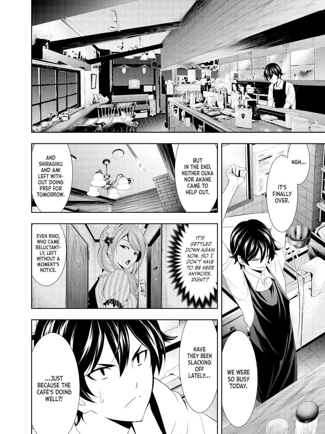 The Café Terrace and Its Goddesses Chapter 14 page 13 - 
