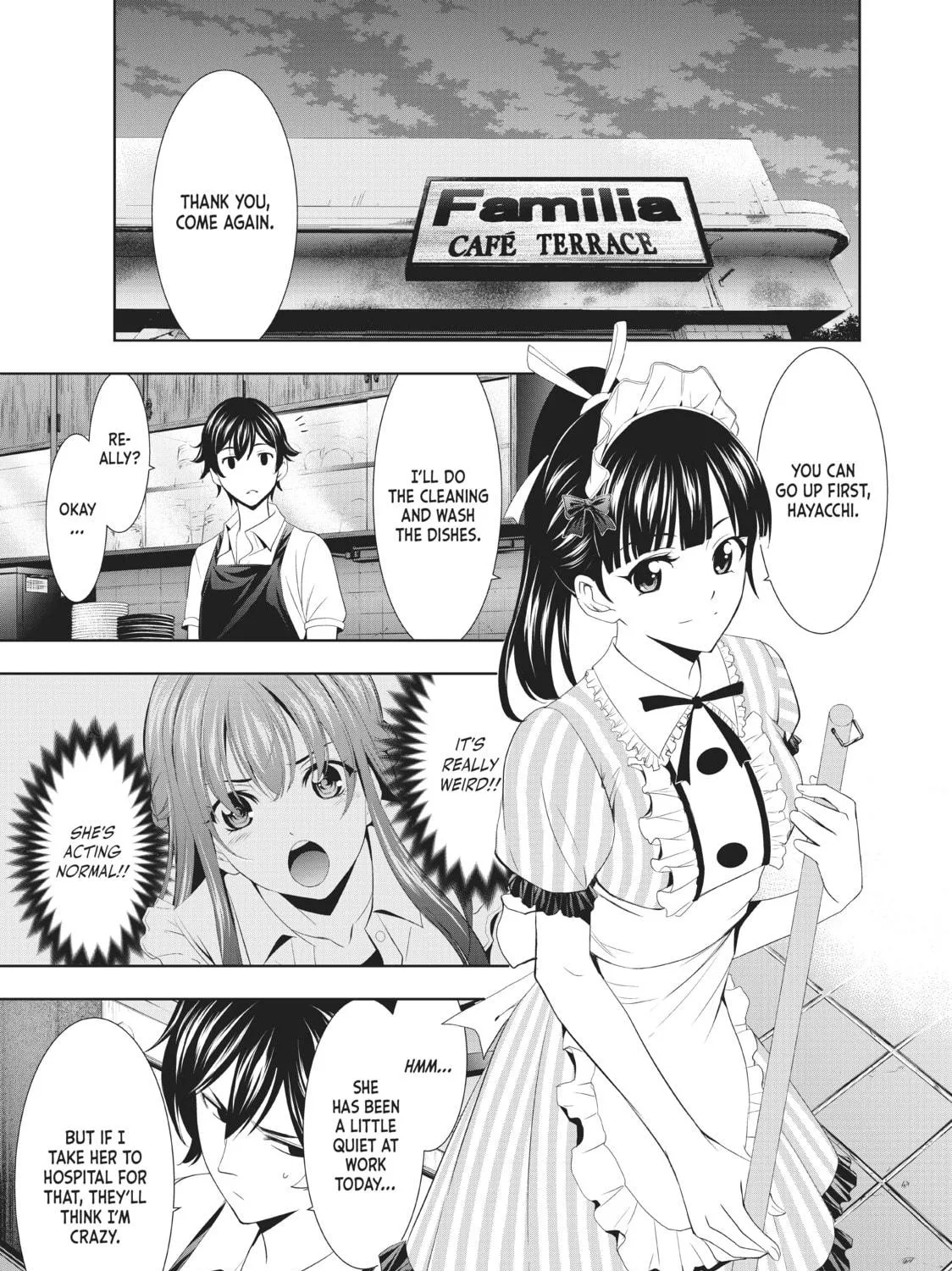 The Café Terrace and Its Goddesses Chapter 16 page 9 - 