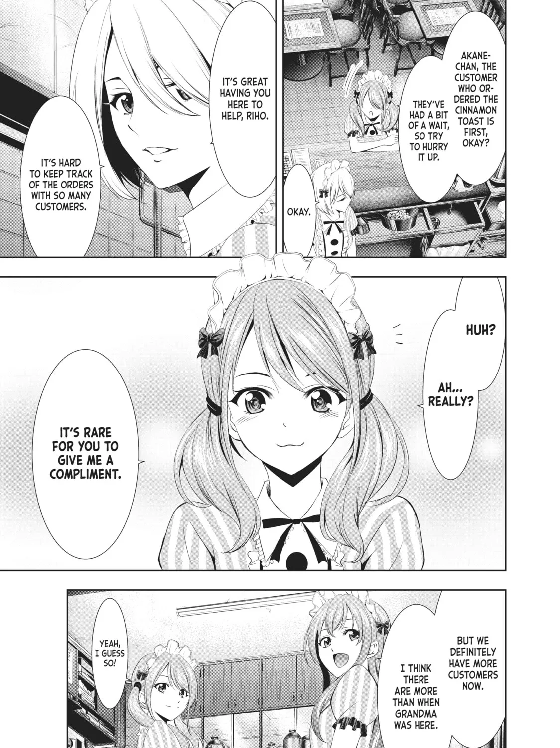 The Café Terrace and Its Goddesses Chapter 17 page 13 - 