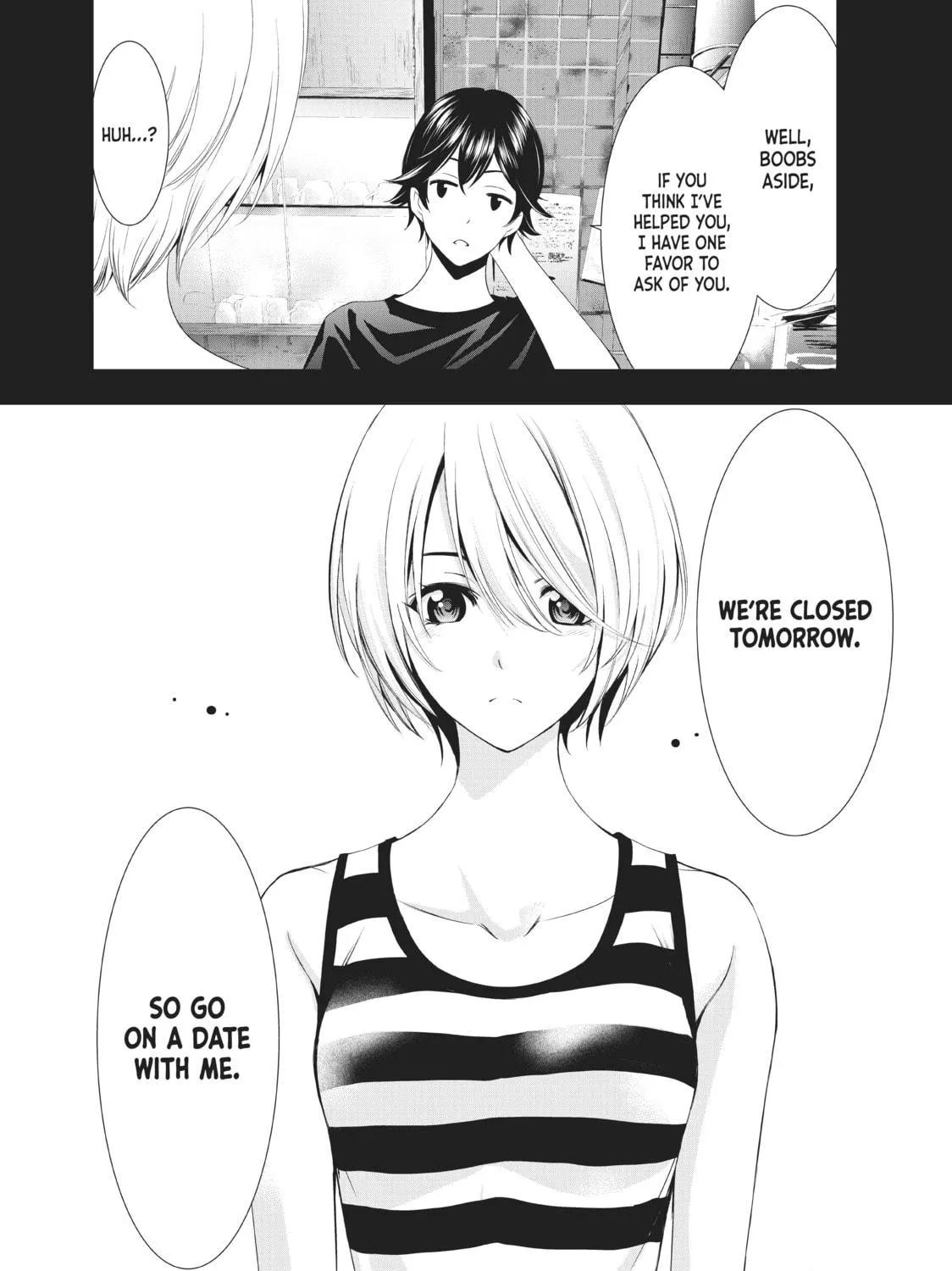 The Café Terrace and Its Goddesses Chapter 17 page 35 - 