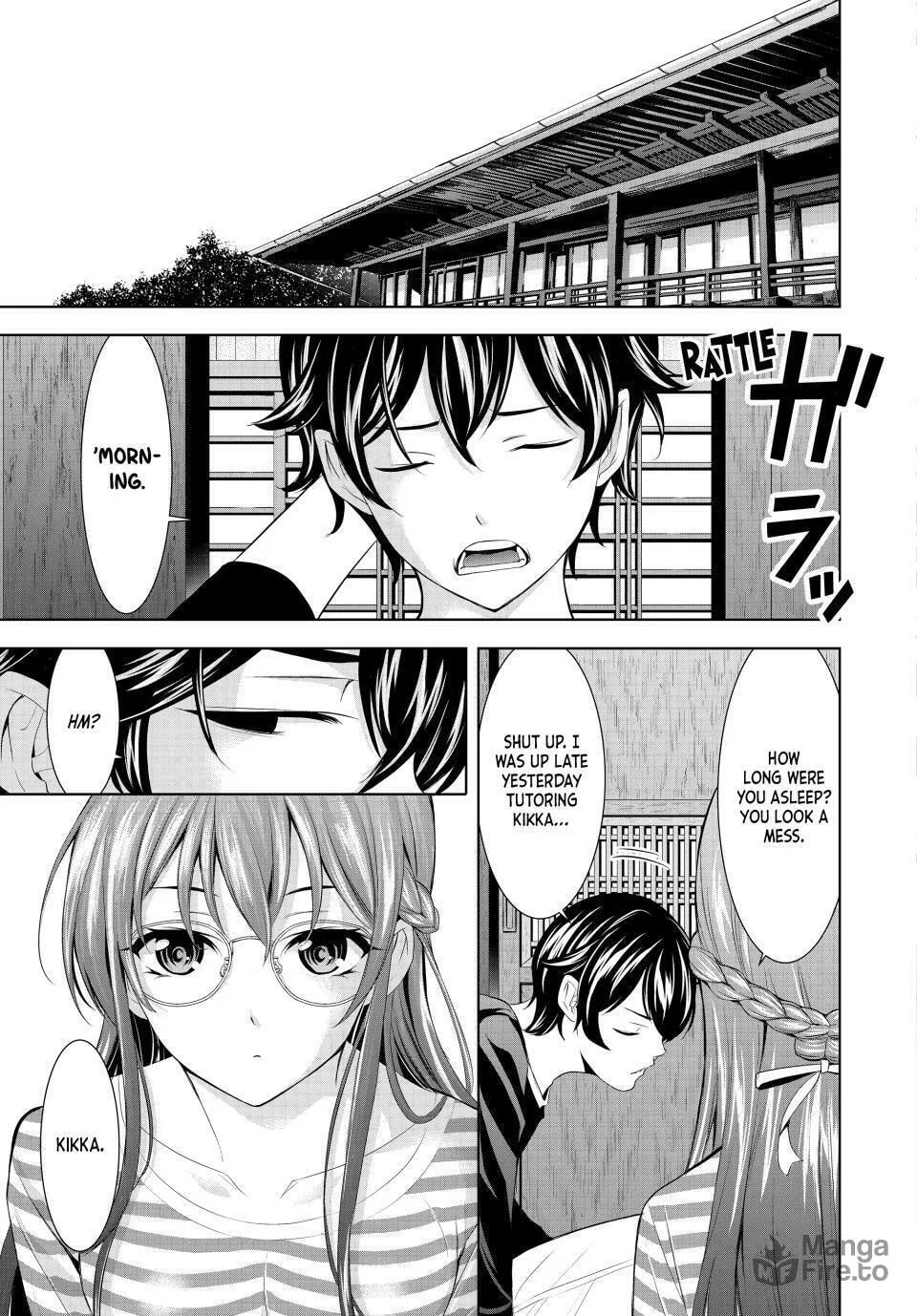 The Café Terrace and Its Goddesses Chapter 170 page 3 - 
