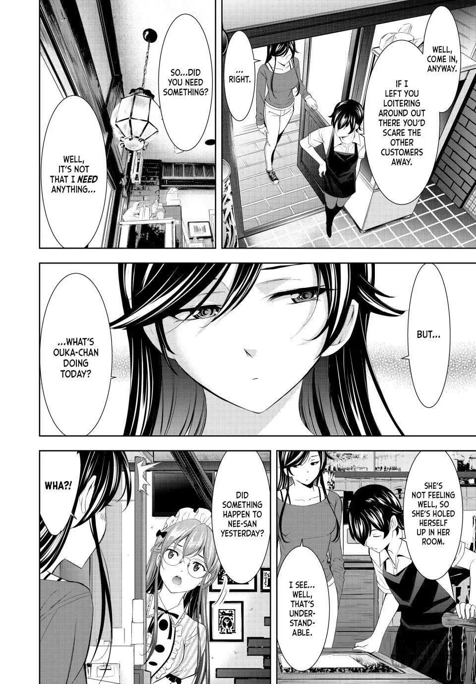 The Café Terrace and Its Goddesses Chapter 170 page 6 - 