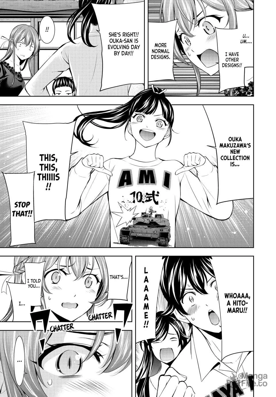 The Café Terrace and Its Goddesses Chapter 172 page 12 - 