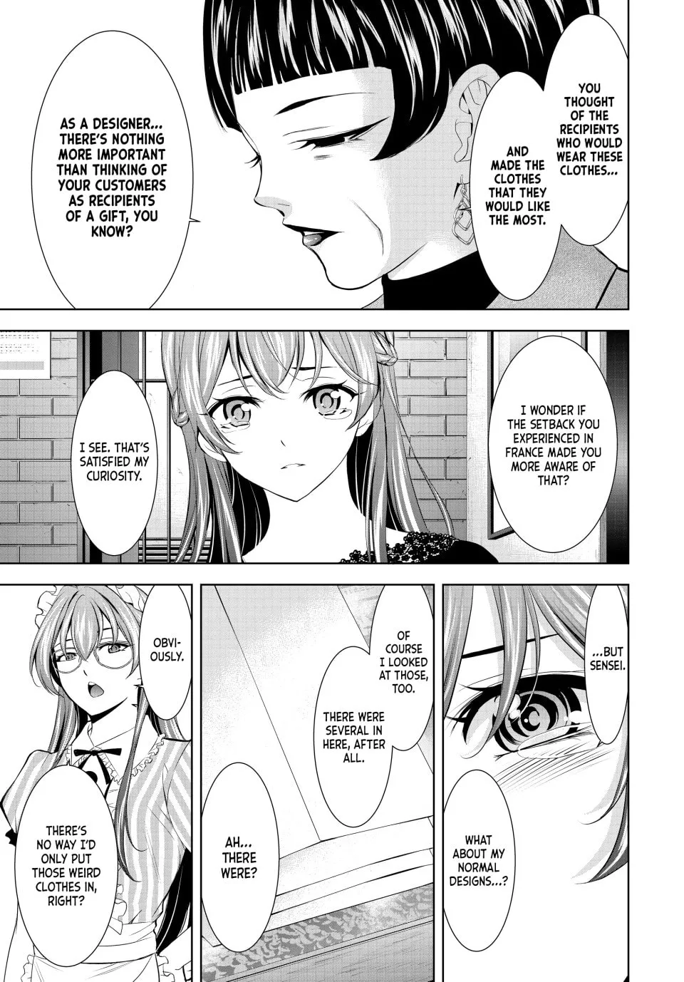 The Café Terrace and Its Goddesses Chapter 172 page 14 - 