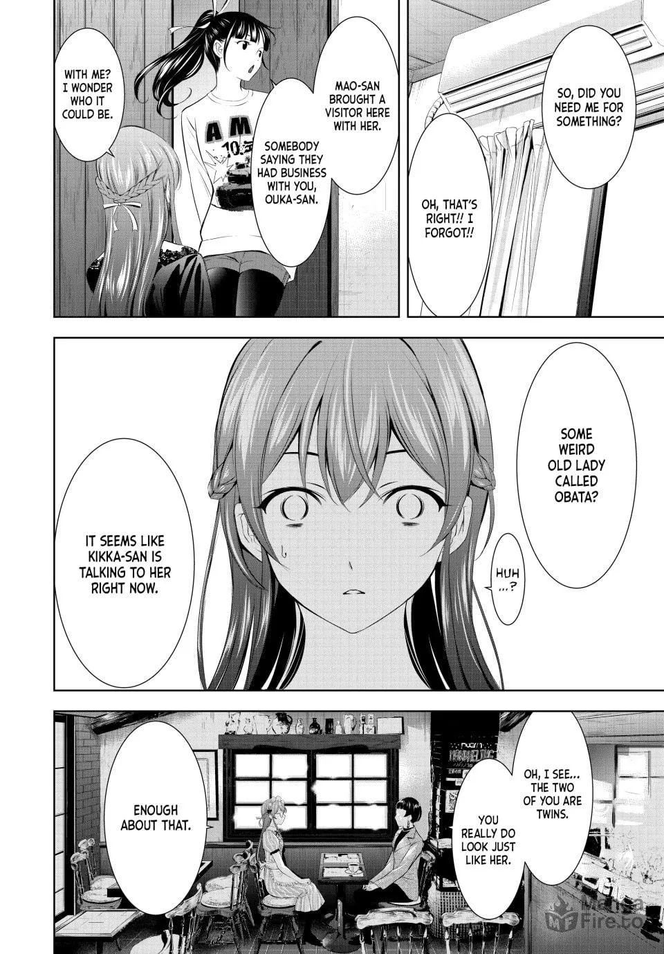 The Café Terrace and Its Goddesses Chapter 172 page 3 - 