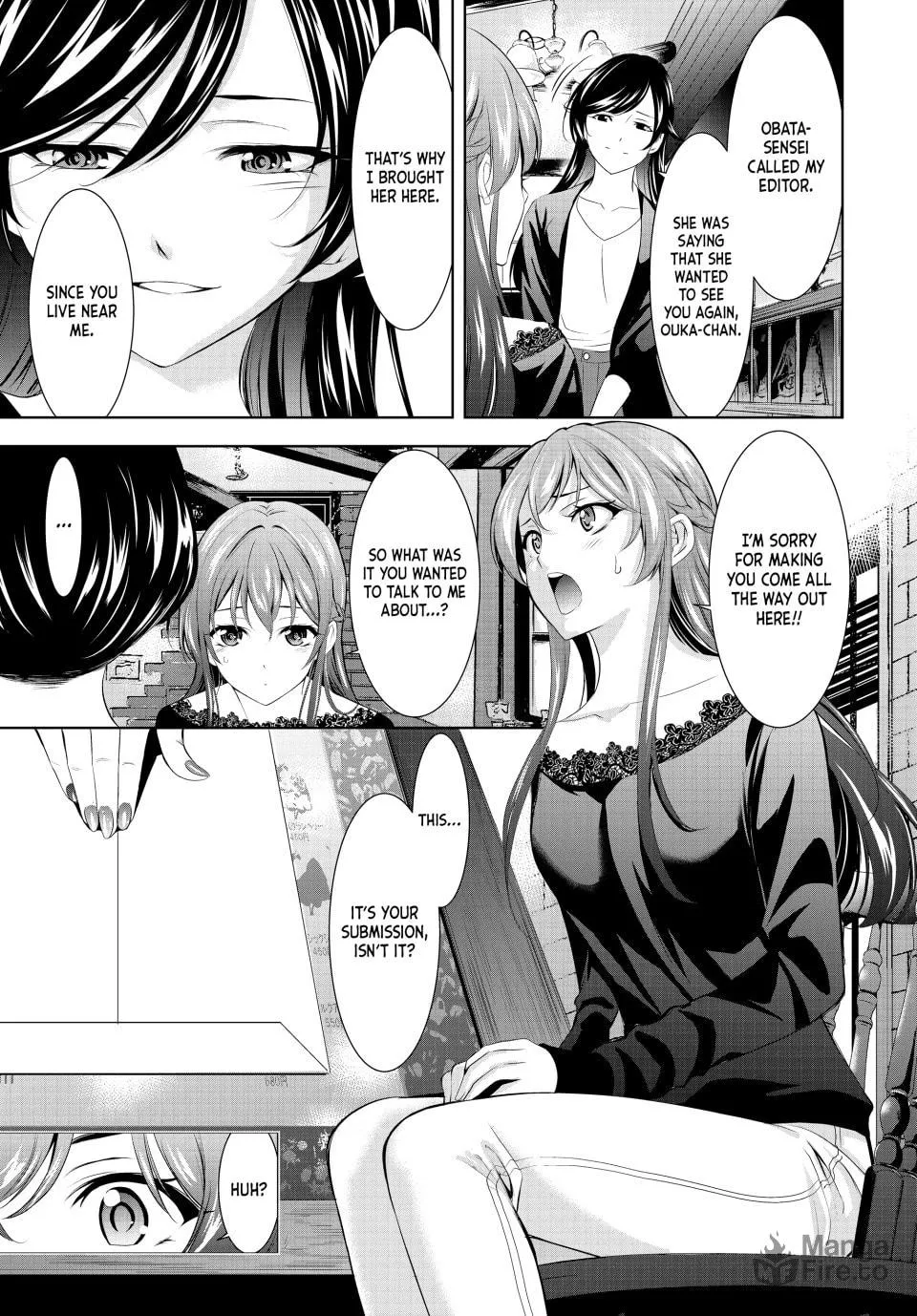 The Café Terrace and Its Goddesses Chapter 172 page 6 - 