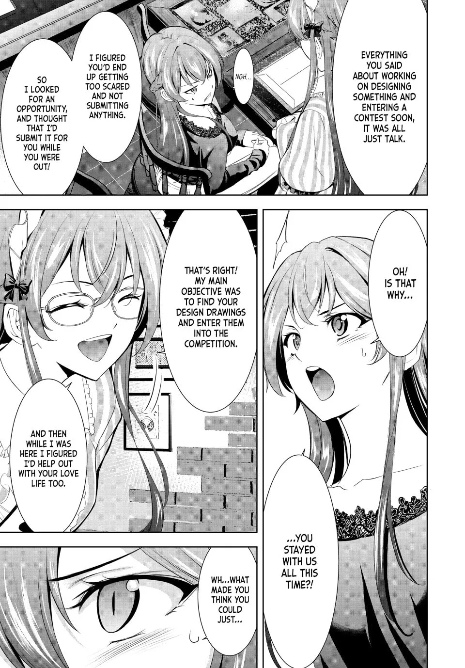 The Café Terrace and Its Goddesses Chapter 172 page 8 - 