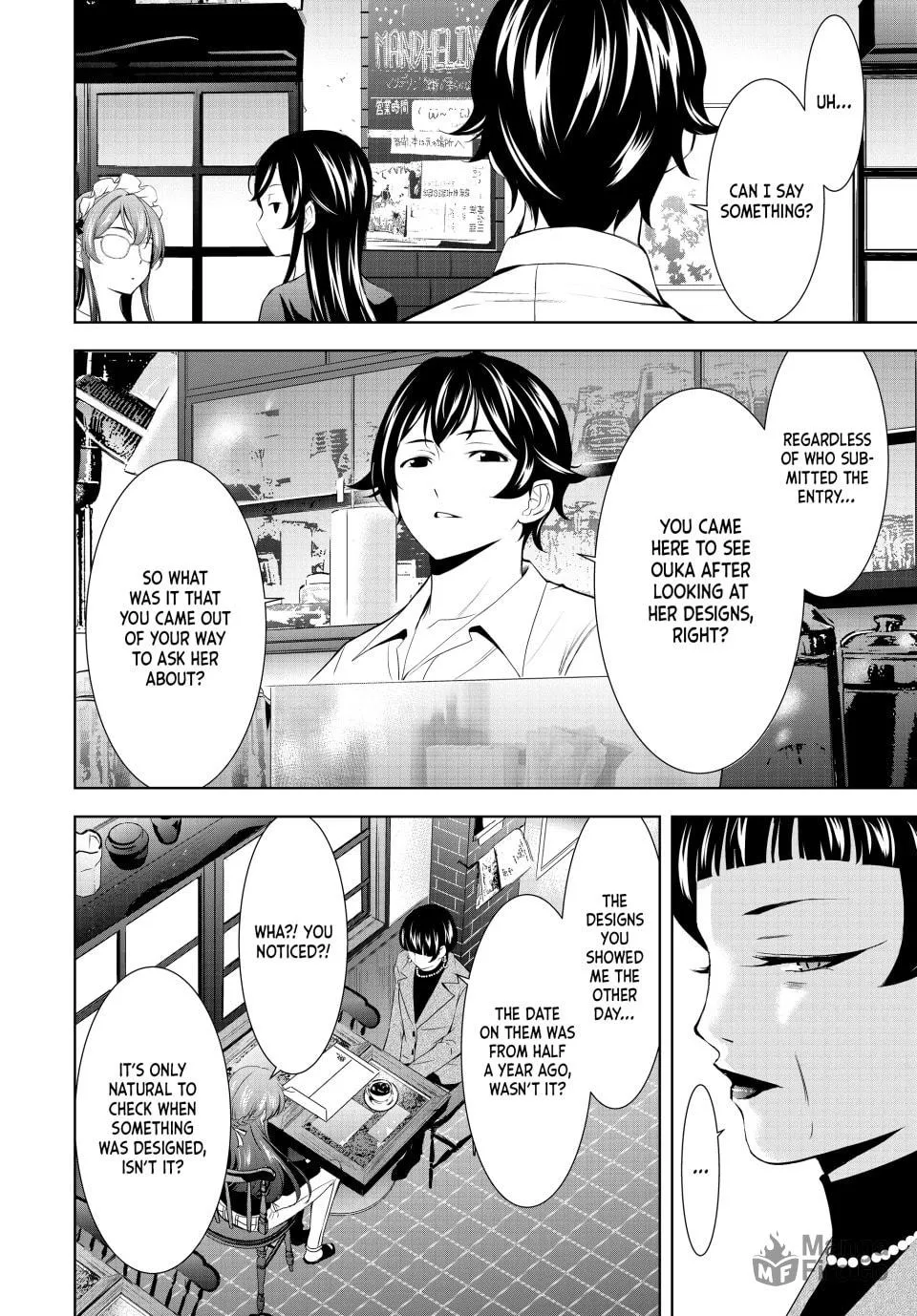 The Café Terrace and Its Goddesses Chapter 172 page 9 - 