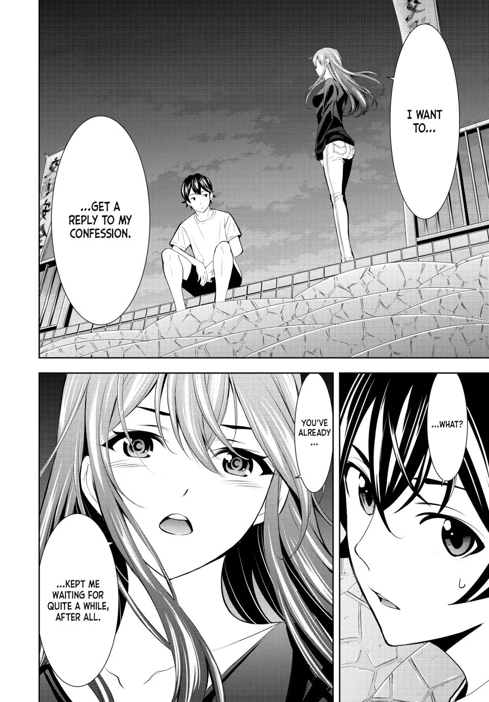 The Café Terrace and Its Goddesses Chapter 173 page 4 - 