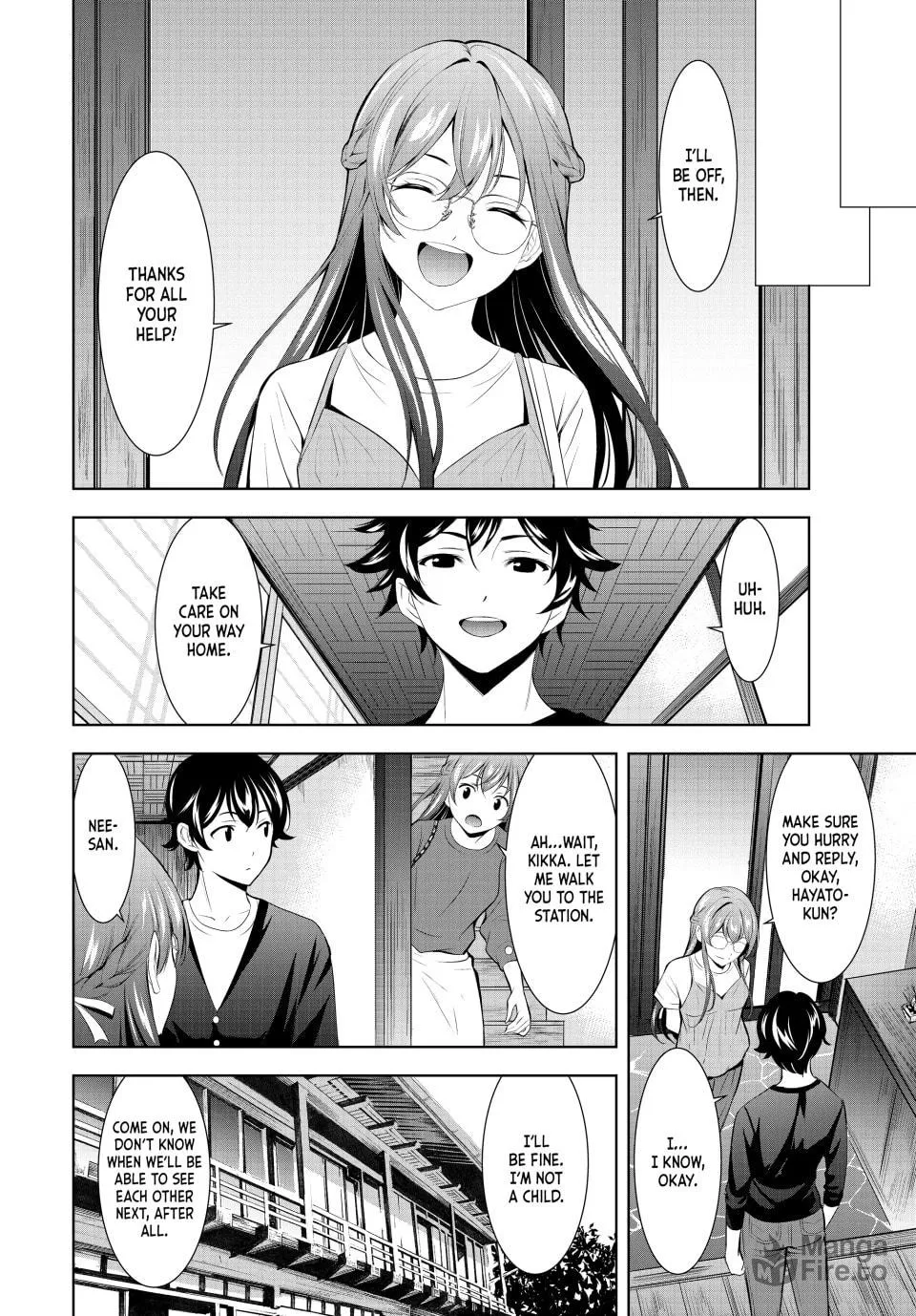 The Café Terrace and Its Goddesses Chapter 173 page 10 - 