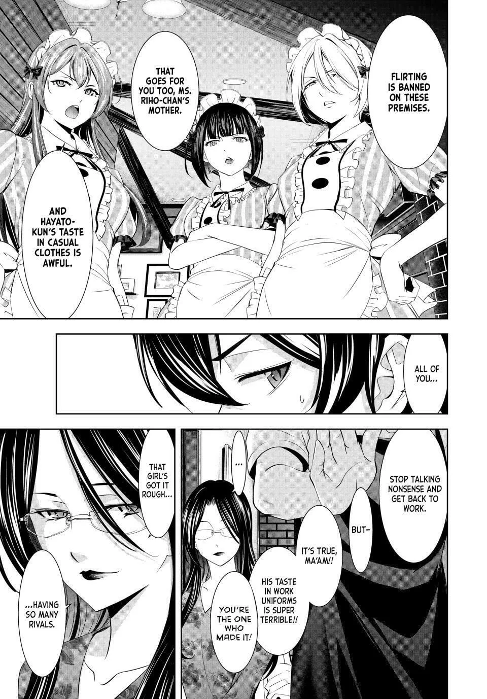 The Café Terrace and Its Goddesses Chapter 179 page 11 - 